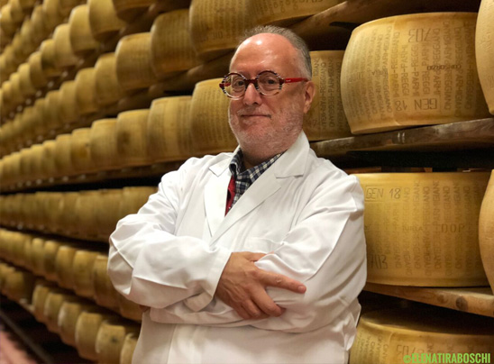Edoardo Raspelli: Parmigiano Reggiano e salumi Doc
