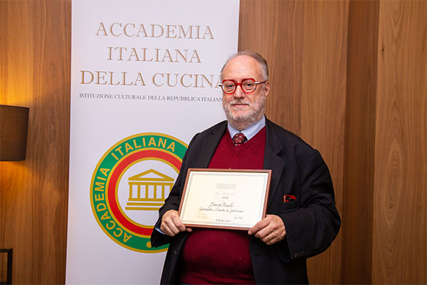 Edoardo Raspelli: i premi nazionali dell’Académie Internationale de la Gastronomie