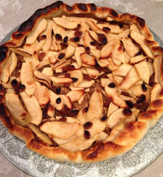 Torta di mele in pasta sfoglia