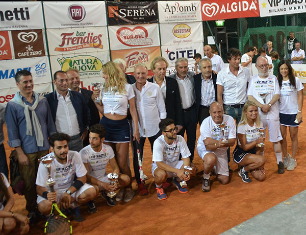 Attori, Cantanti e Campioni in gara per il Vip Master di Tennis