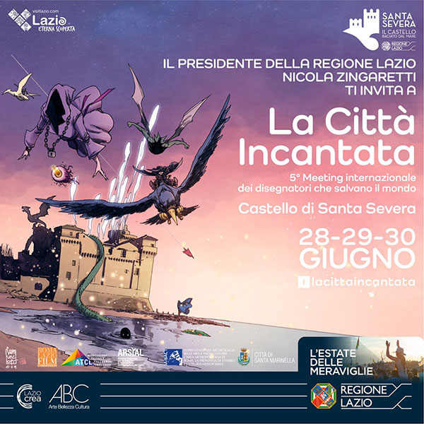 Città incantata: I disegnatori che salvano il mondo al Castello di Santa Severa
