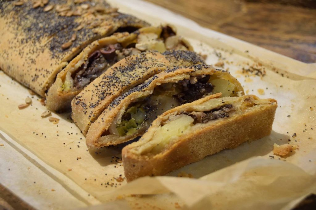 Strudel di zucca e strachicco