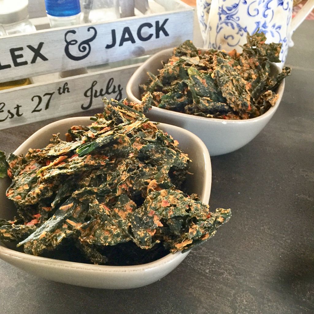 Chips di cavolo nero