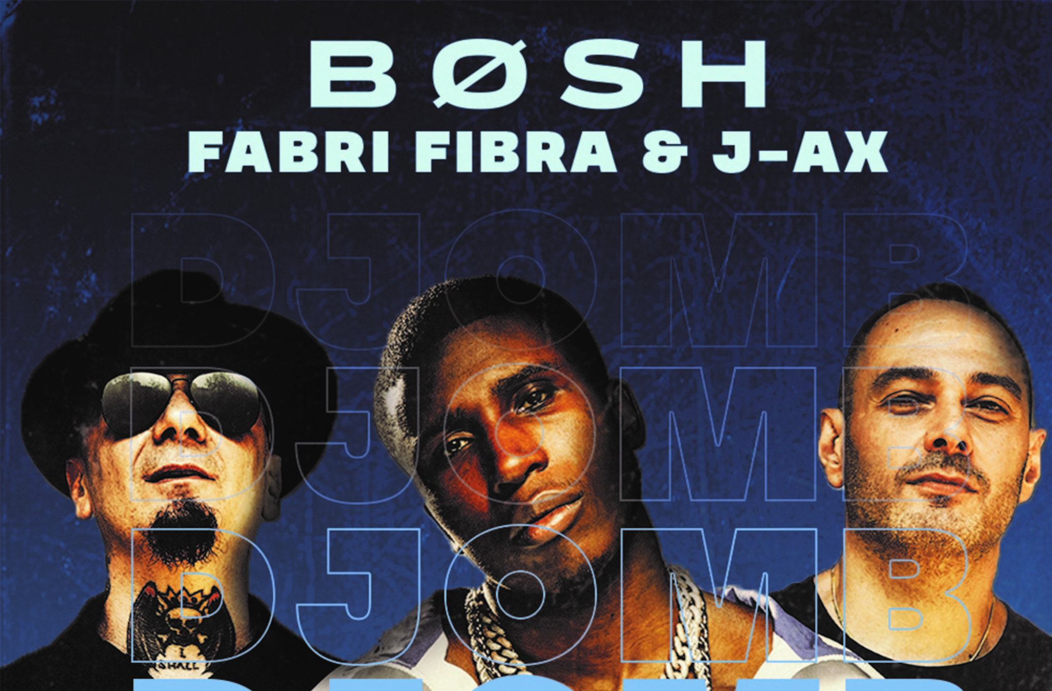 Fabri Fibra e J-Ax per la prima volta insieme in collaborazione con Bosh