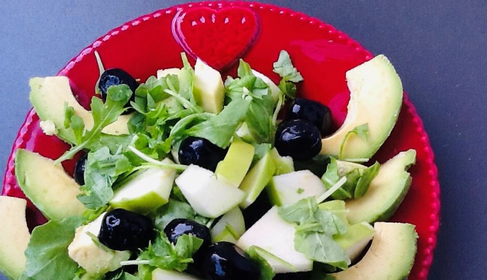 Insalata di avocado e rucola