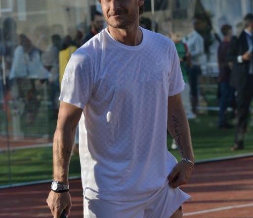 Francesco Totti- In Sardegna per il Lexus Padel Vip Cup