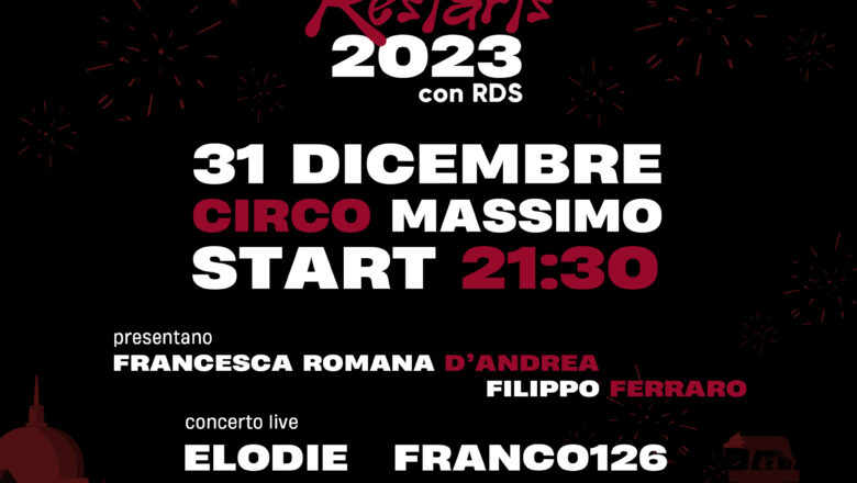 RDS-Radio uggiciale del Capodanno di Roma