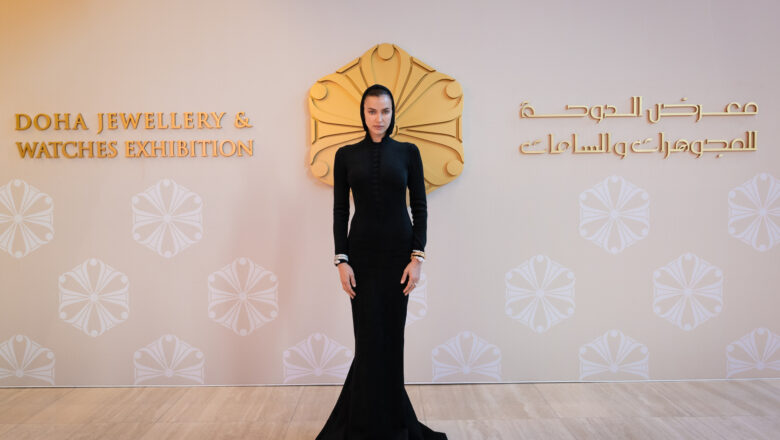 Irina Shayk ospite d’onore della Doha Jewellery and Watches Exhibition