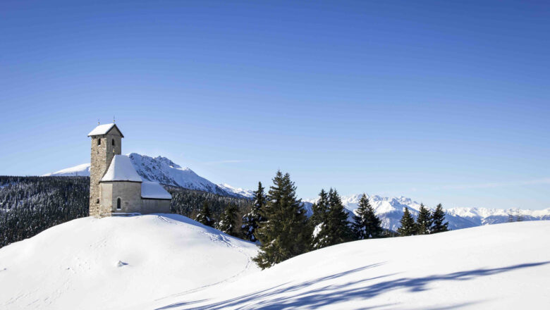 Monte San Vigilio e la sua chiesetta a Lana in Alto Adige
